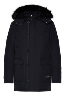 Куртка с капюшоном и накладными карманами Calvin Klein