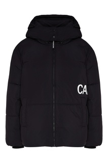 Пуховик с капюшоном и логотипом Calvin Klein