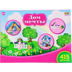 Конструктор Abtoys Дом мечты, 415 предметов (PT-00757)