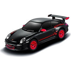 Машинка радиоуправляемая Rastar 1:24 Porsche GT3 RS, 18см, цвет черный 27MHZ (39900B)