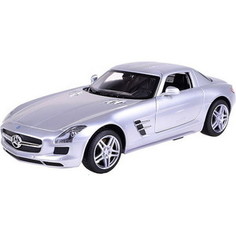 Машинка радиоуправляемая Rastar 1:14 Mercedes-Benz SLS AMG, цвет серебряный 40MHZ (47600S)