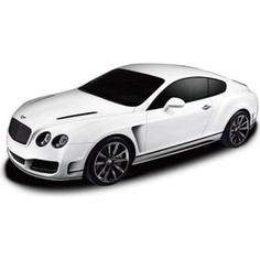 Машинка радиоуправляемая Rastar 1:24 Bentley Continental GT speed, цвет белый 27MHZ (48600W)