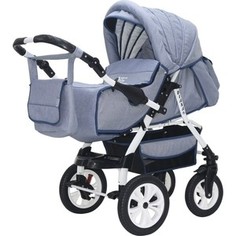 Коляска прогулочная Bart Plast DIANA PRIME PKLO поворот 04 светло-синий джинс