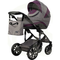Коляска 3 в 1 Rant детская BALLADA RA208 purple РАНТ