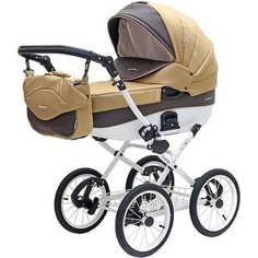 Коляска Riko BRUNO ECCO Prestige 12 бежевый-коричневый