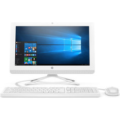 Моноблок HP 20-c431ur white (AMD A4 9125/4Gb/500Gb/Radeon R3/noDVD/W10) (7JT07EA)