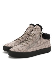 Кожаные кеды Cole Giuseppe Zanotti Design