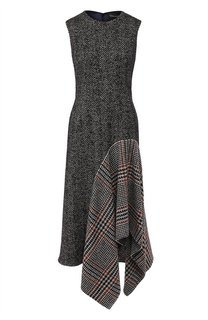 Платье из смеси шерсти и шелка Oscar de la Renta