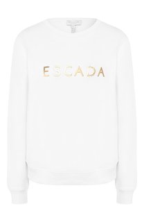 Хлопковый свитшот Escada Sport