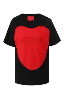 Хлопковая футболка Escada Sport