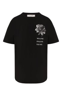 Хлопковая футболка Valentino