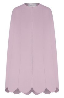 Накидка из смеси шерсти и кашемира Valentino