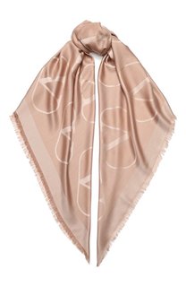 Платок из смеси шелка и шерсти Valentino