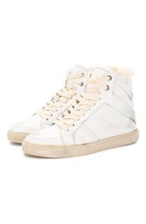 Кожаные кеды ZV1747 Zadig&Voltaire