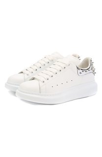 Кожаные кеды Alexander McQueen