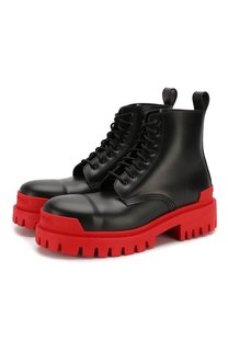 Кожаные ботинки 20 мм Strike Balenciaga