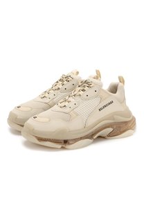 Комбинированные кроссовки Triple S Balenciaga