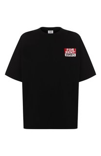 Хлопковая футболка Vetements