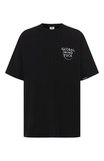 Хлопковая футболка Vetements