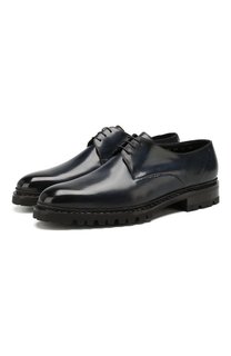 Кожаные дерби Santoni