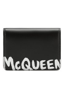 Кожаный футляр для кредитных карт Alexander McQueen