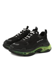 Комбинированные кроссовки Triple S Clear Sole Balenciaga