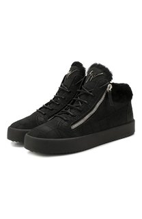 Кожаные кеды Giuseppe Zanotti Design