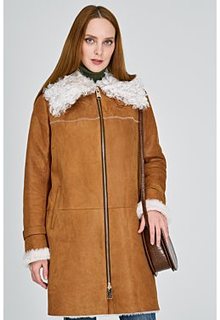 Дубленка из овчины La Reine Blanche
