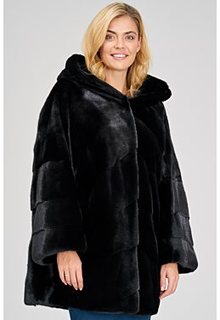 Шуба из аукционного меха норки KOPENHAGEN FUR Vericci