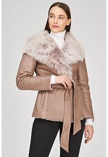 Дубленка из овчины La Reine Blanche