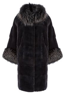 Шуба из аукционного меха норки KOPENHAGEN FUR Emfasi Pelle