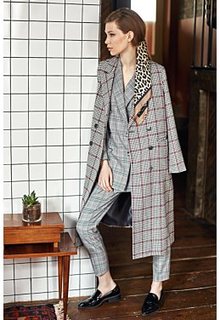 Пальто в клетку Acasta