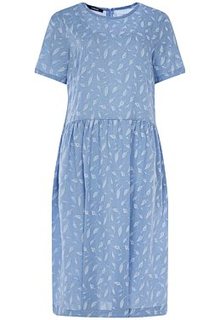 Платье с короткими рукавами LE Monique