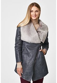 Дубленка из овчины La Reine Blanche