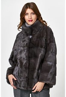 Короткая норковая шуба Flaumfeder