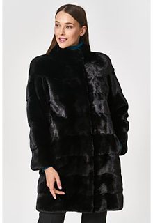 Шуба из аукционного меха норки BLACKGLAMA Fellicci