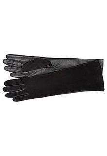 Перчатки из натуральной кожи Eleganzza