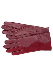 Перчатки из натуральной кожи Eleganzza