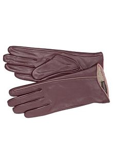Перчатки из натуральной кожи Eleganzza