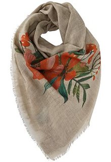 Платок с цветочным принтом Sophie Ramage
