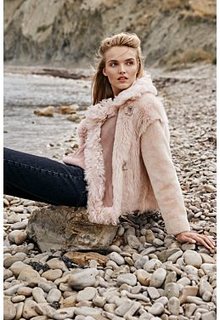 Короткая шуба из овчины Virtuale Fur Collection
