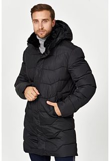 Утепленная куртка с отделкой мехом кролика Urban Fashion for men