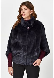 Короткая норковая шуба Flaumfeder