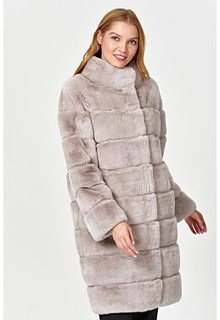 Шуба из меха кролика Virtuale Fur Collection