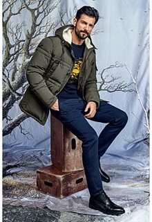 Утепленная куртка с капюшоном Urban Fashion for men