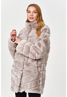 Шуба из меха кролика Virtuale Fur Collection