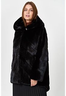 Шуба из аукционного меха норки KOPENHAGEN FUR Finezza