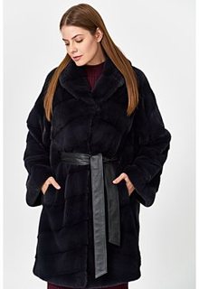 Шуба из аукционного меха норки KOPENHAGEN FUR De la Manie