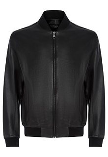 Кожаный бомбер Al Franco