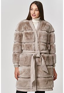Шуба из меха кролика Virtuale Fur Collection